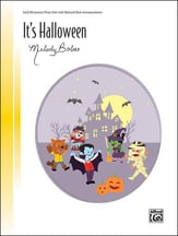 It's Halloween piano sheet music cover